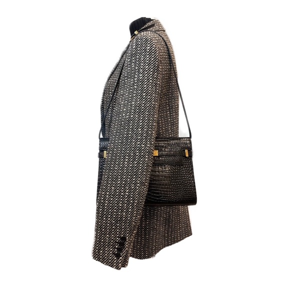 Rare!Yves Saint Laurent Tweed Blazer It 46 - Picture 2 of 7